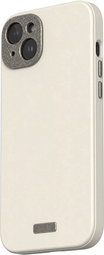 Moshi Napa for iPhone 15 Plus - Eggnog White