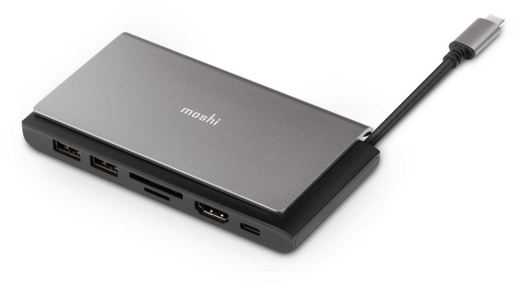 Moshi Symbus Mini 7-i-1 bærbar USB-C-hub