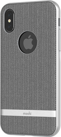 Deksel - iPhone X/Xs - Moshi Vesta  - Grå