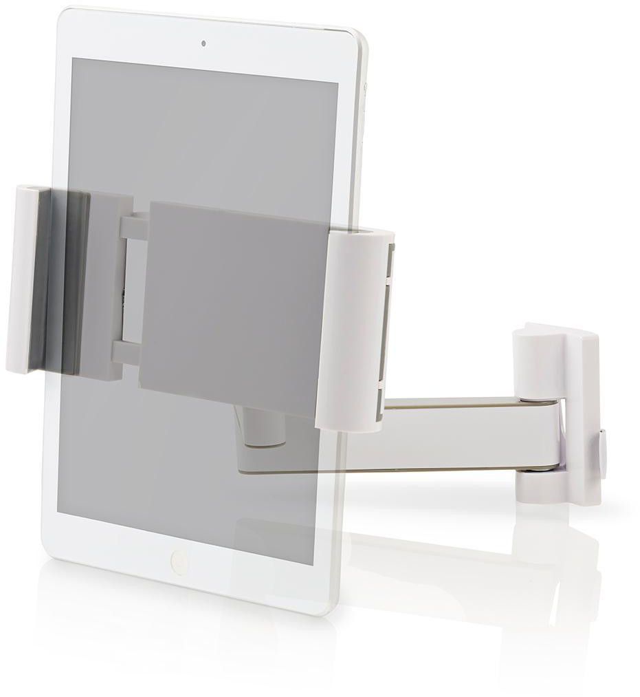 Nedis TWMT200SI bracket - adjustable arm - for tablet - grey white