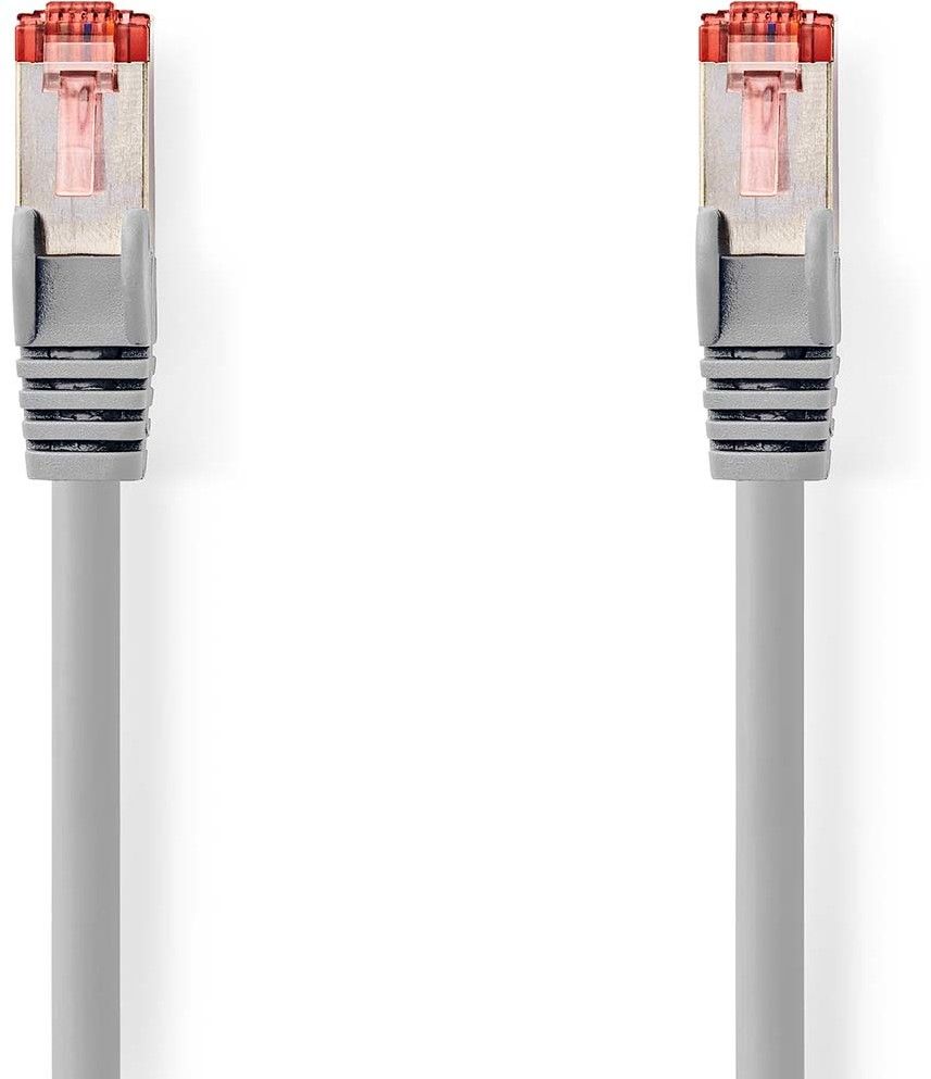 Nedis network cable - 1 m - grey - Grå - 1 meter