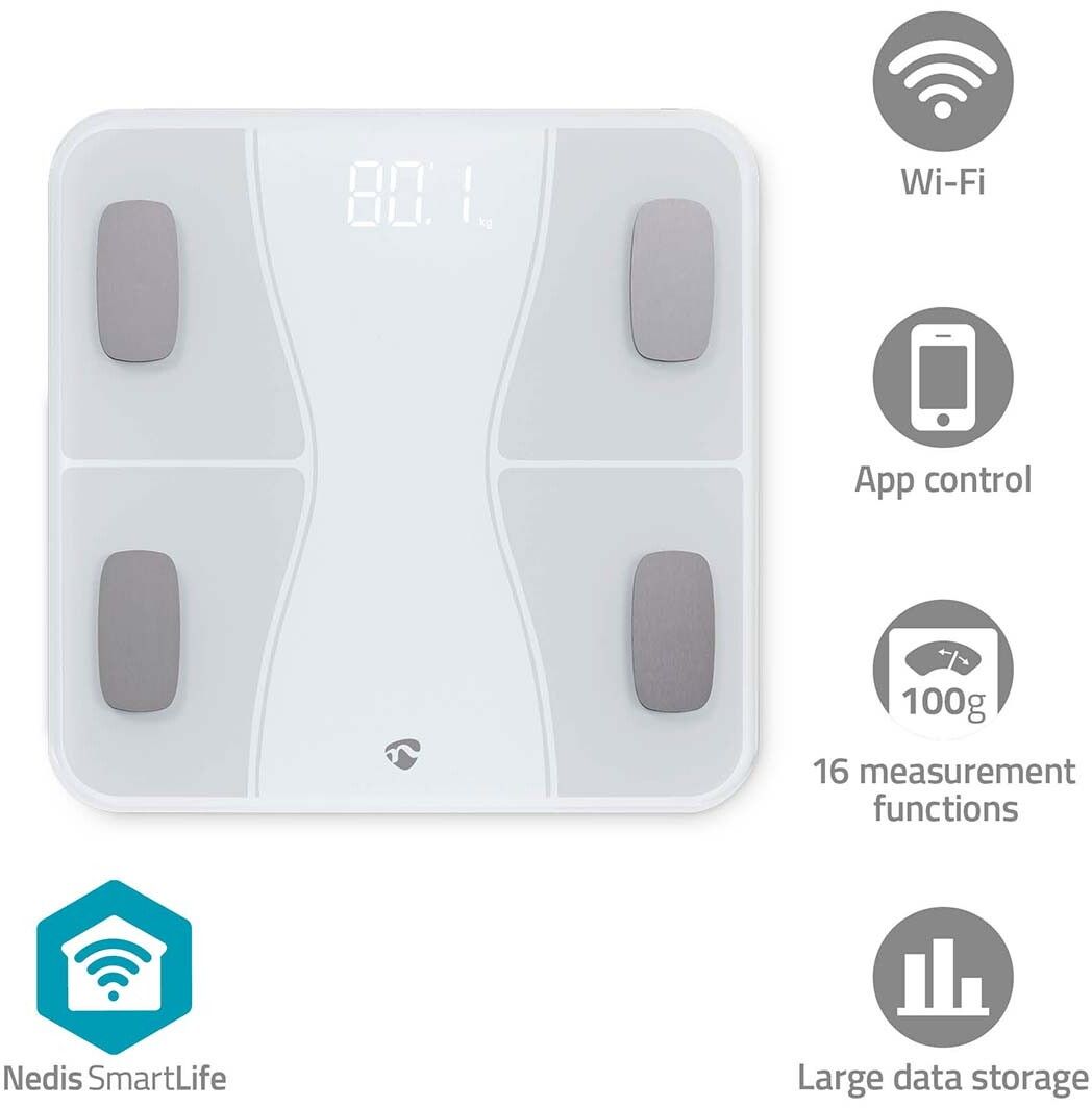 Nedis SmartLife Bluetooth Smart Personal Scale