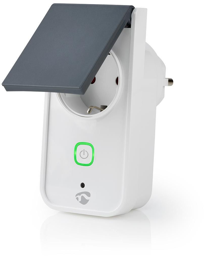 Nedis SmartLife Wi-Fi utendørs smartplugg med strømmonitor