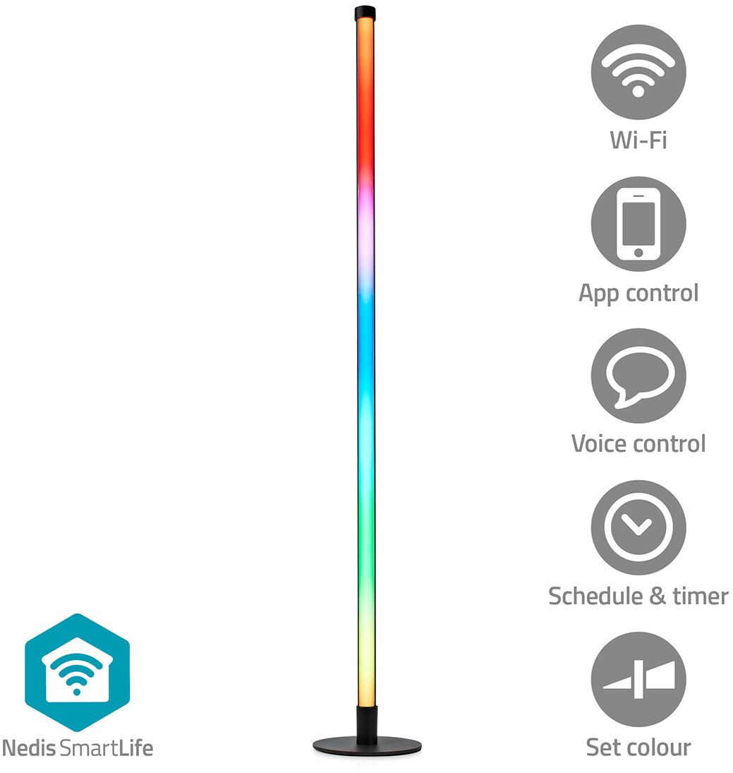 Nedis SmartLife Wi-Fi Smart hjørnegulvlampe