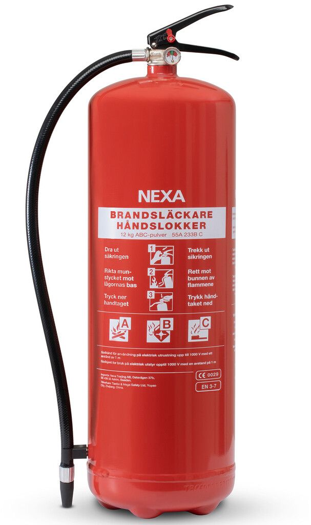 Nexa Brandsläckare 12kg 55A