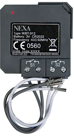 Nexa Wbt-912 2-channels Bulit-in Transmitter