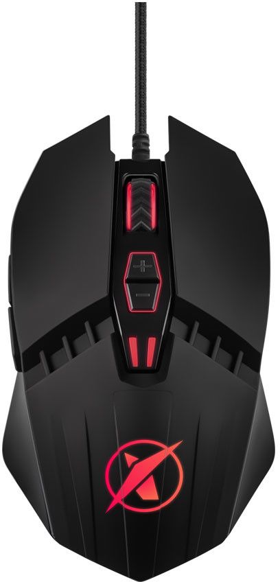Niceboy ORYX M200 - Gaming mus - Optisk - 7 - Svart