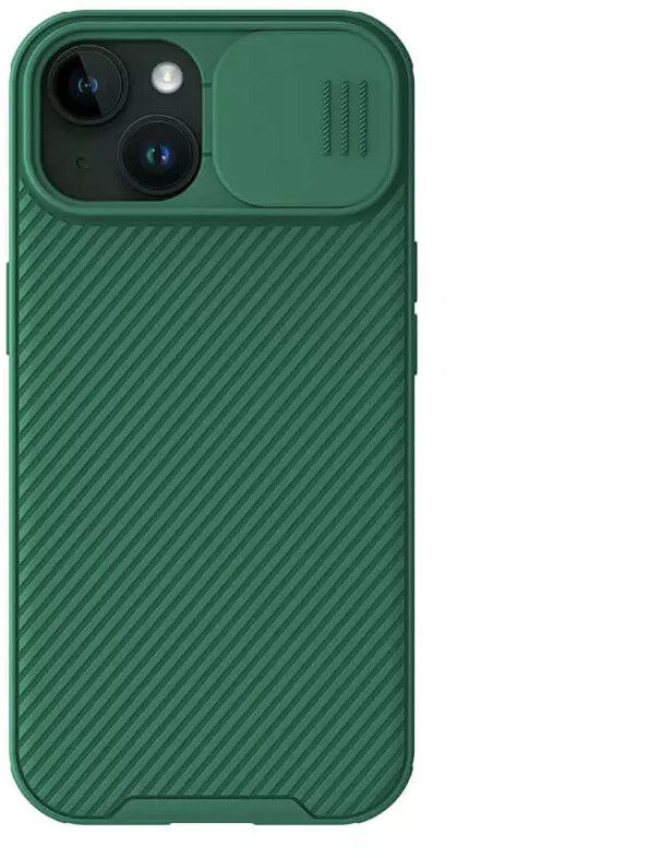 Nillkin CamShield Pro magnetdeksel (iPhone 15) - Grön