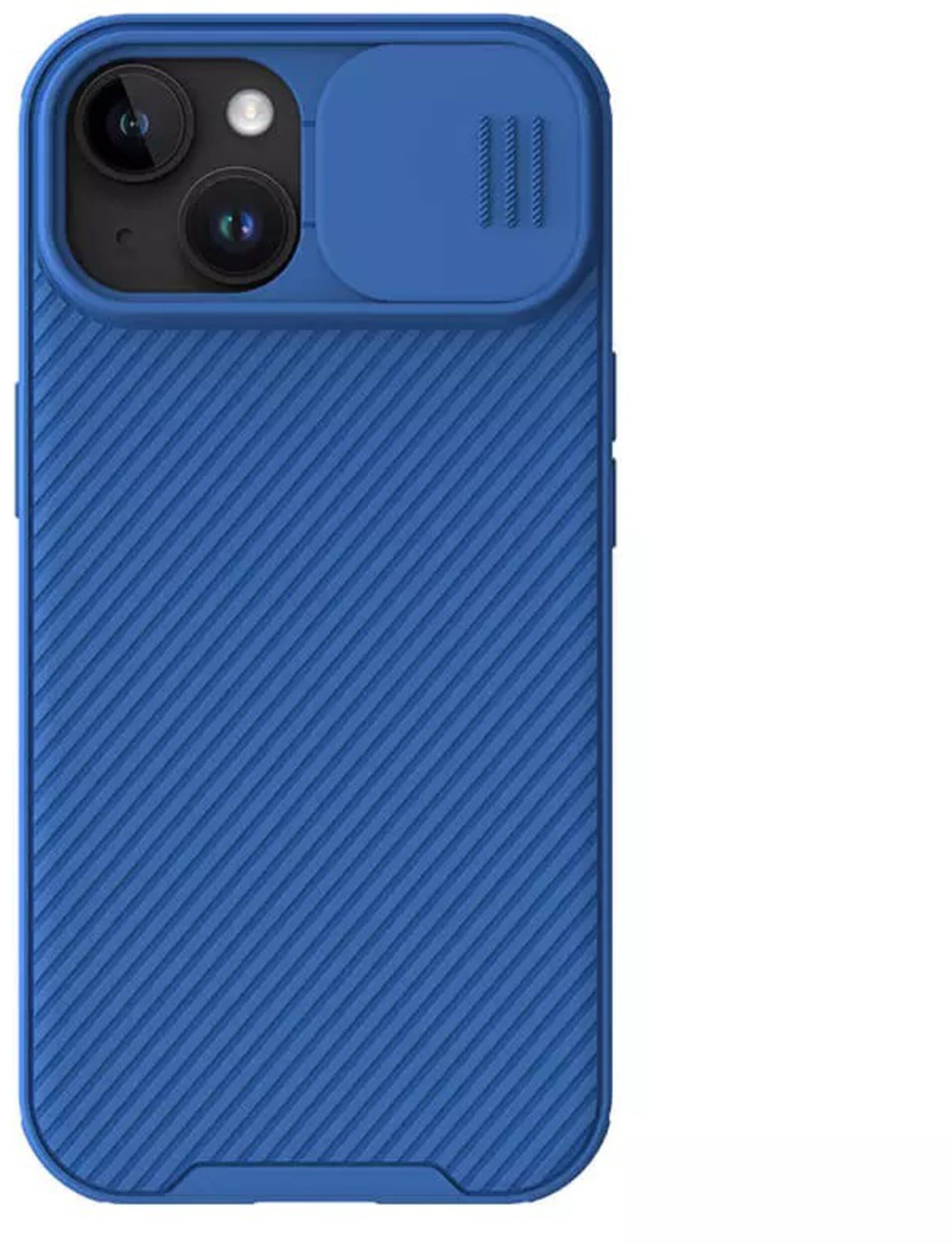 Nillkin CamShield Pro magnetisk deksel (iPhone 15 Plus) - Blå