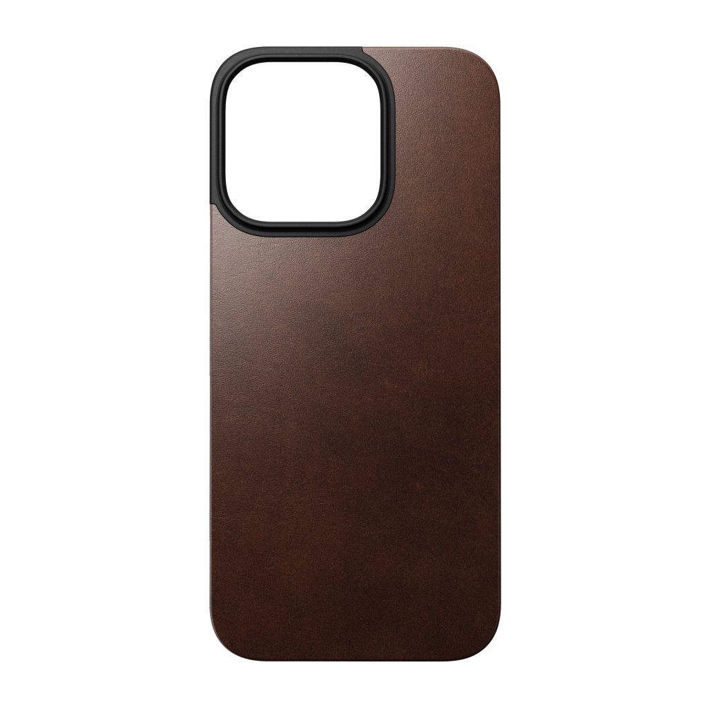 Nomad Magnetic Leather (iPhone 16 Pro Max) - deksel - Brun