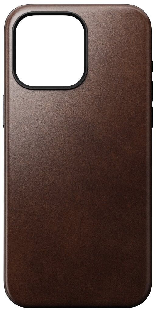 Nomad Modern Horween Lærveske (iPhone 15 Pro Max) - Mørkebrun