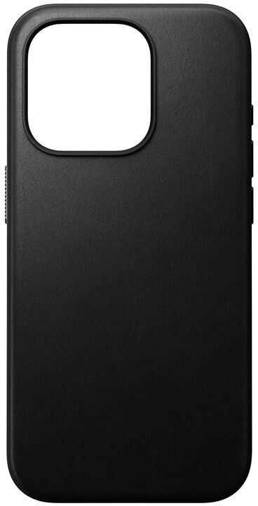 Nomad Modern Leather Case (iPhone 15 Pro) - Svart