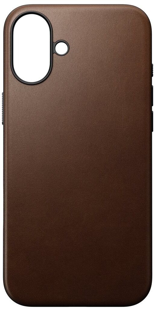 Nomad Modern Lærveske (iPhone 16 Plus) - Brun