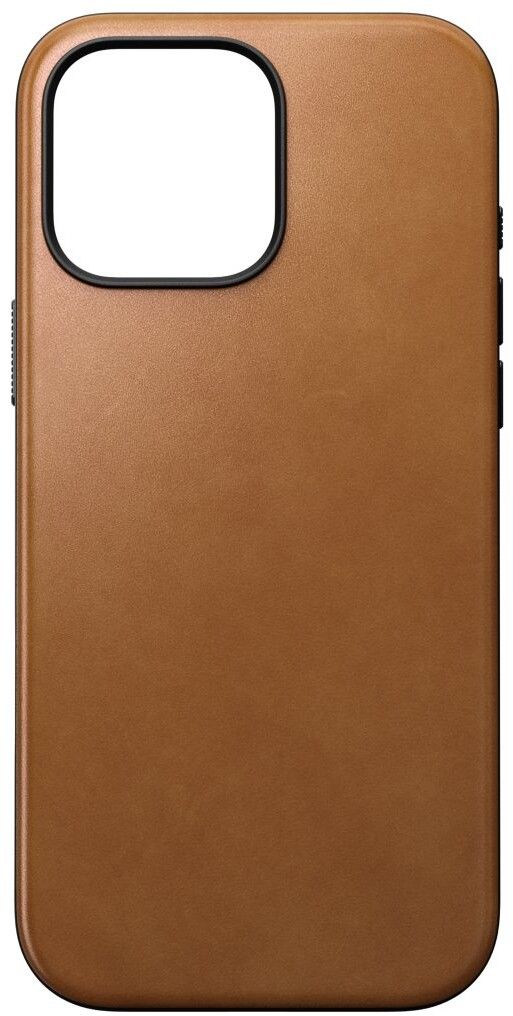 Nomad Modern Lærveske (iPhone 16 Pro Max) - Lys brun