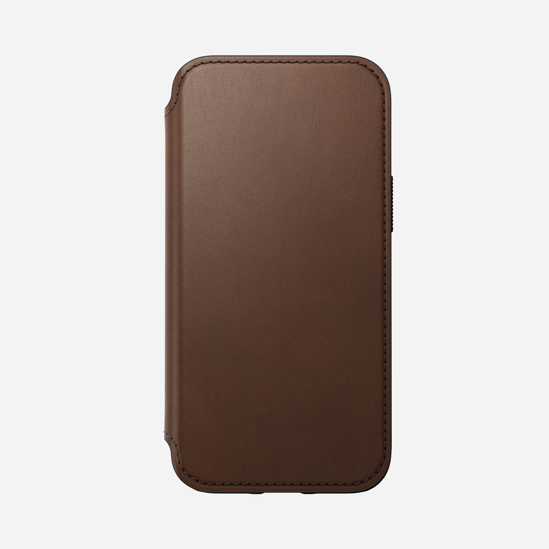 Nomad Modern Leather Folio (iPhone 13 Pro Max) - Brun