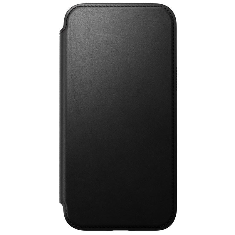 Nomad Modern Leather Folio (iPhone 15 Pro Max) - Svart