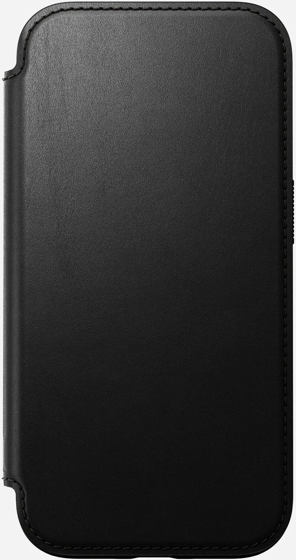 Nomad Modern Leather Folio (iPhone 16) - Svart