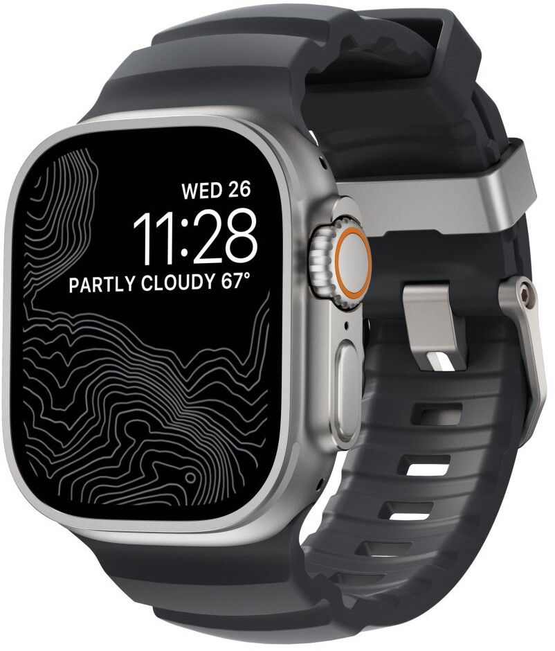 Nomad Rocky Point Band (Watch 49/46/45/44/42mm) - Grå