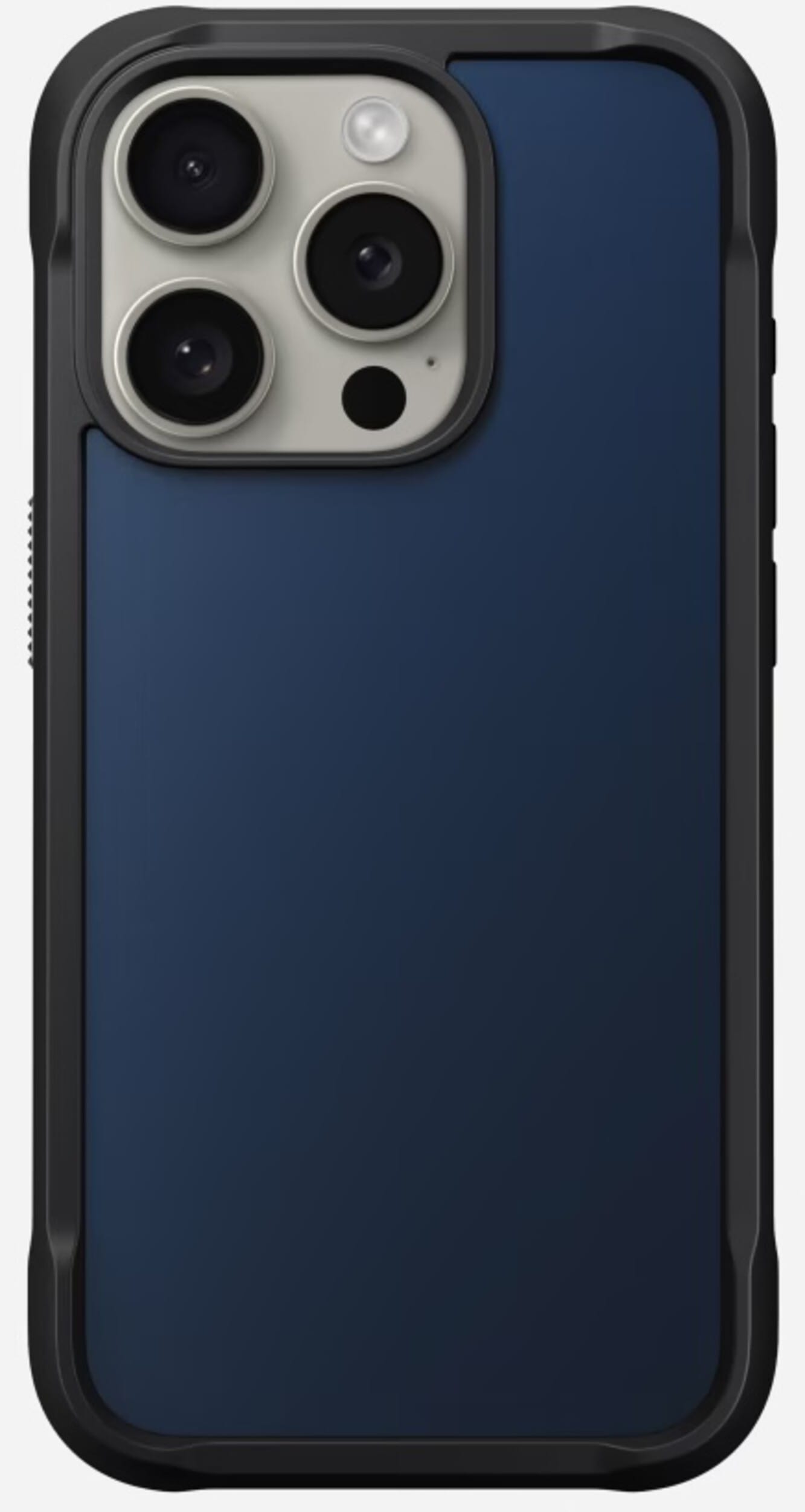 Nomad Rugged Case (iPhone 15 Pro) - Blå