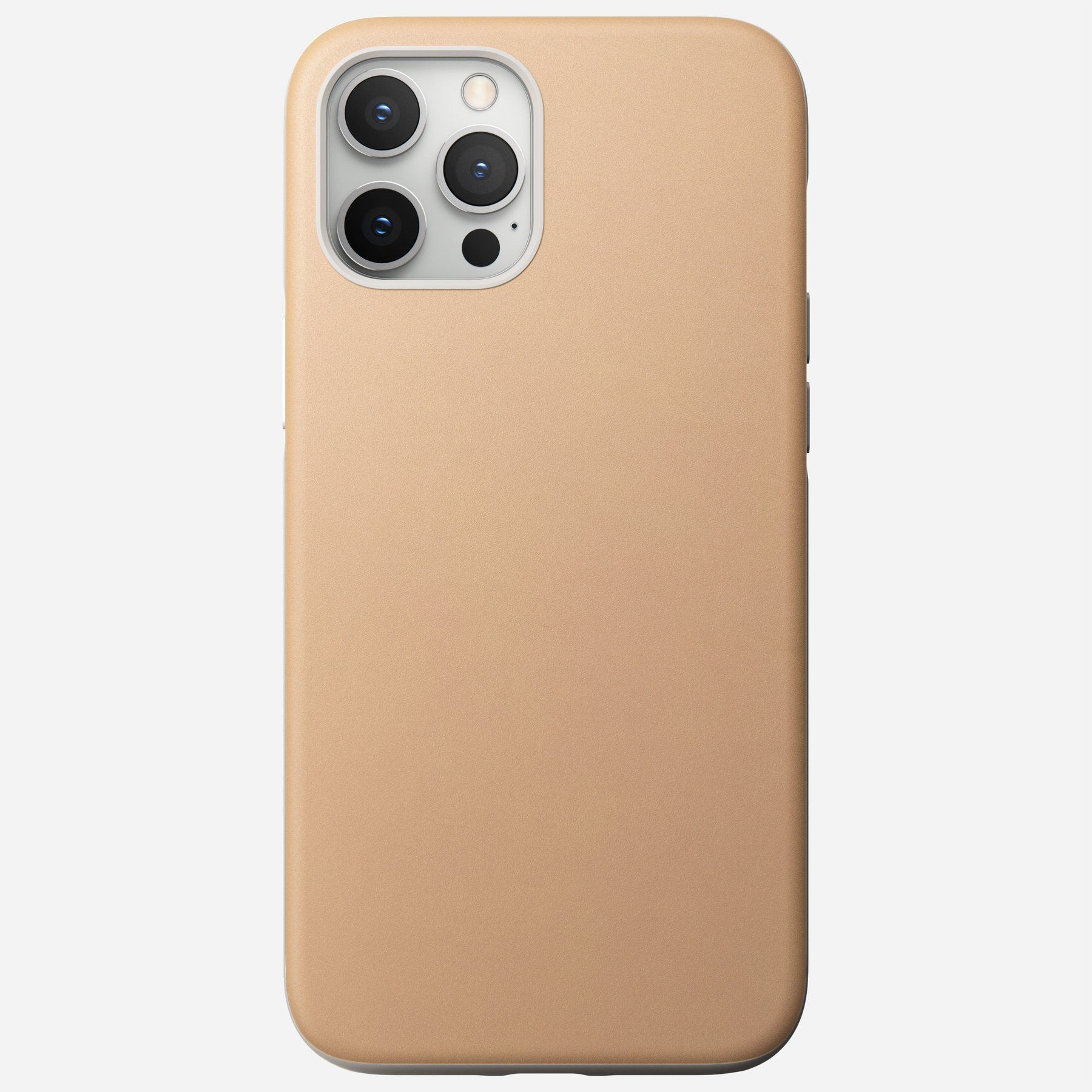 Nomad Rugged Leather Case (iPhone 12 mini) - Lysebrun