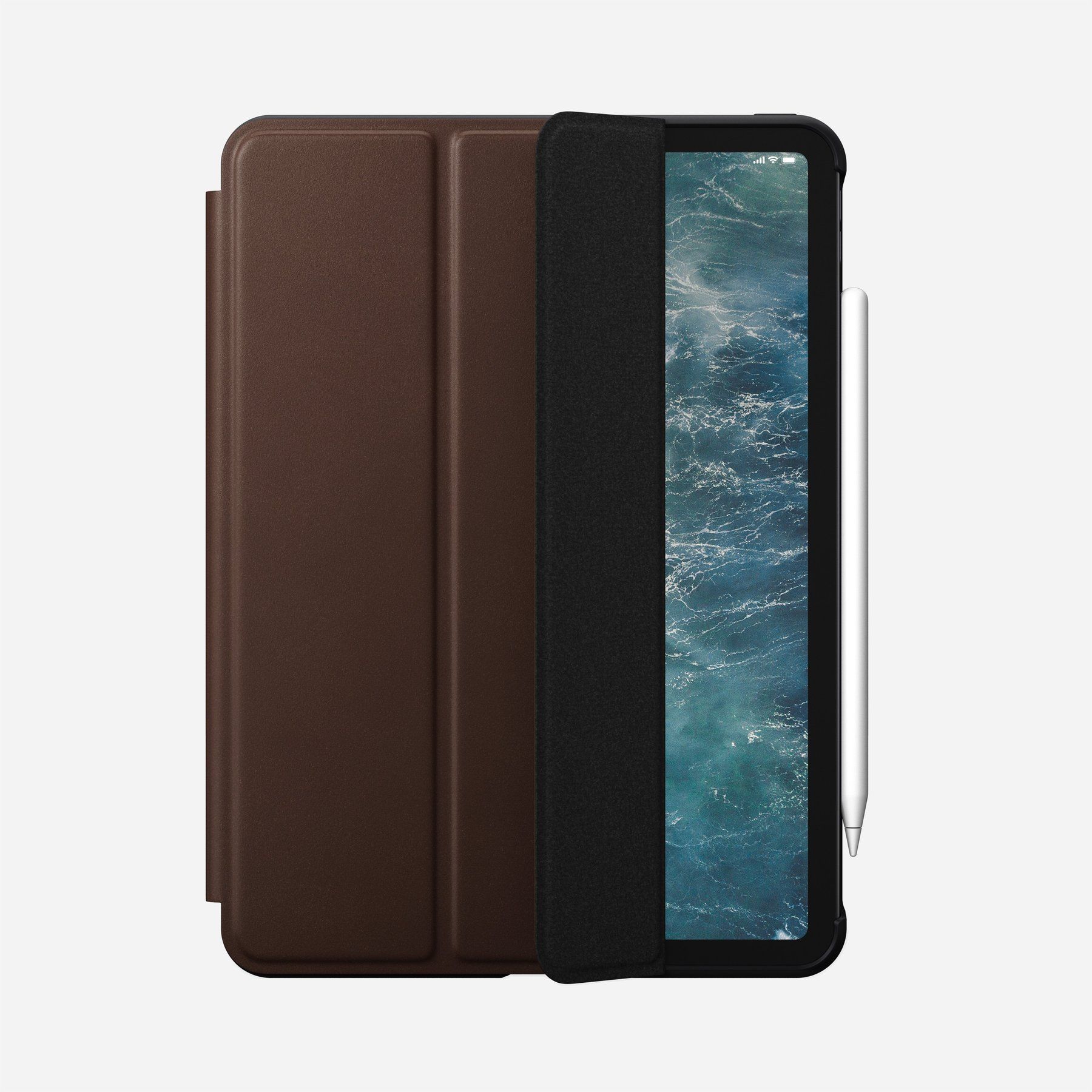 Nomad Rugged Leather Folio (iPad Pro 11 (2020)) - Brun