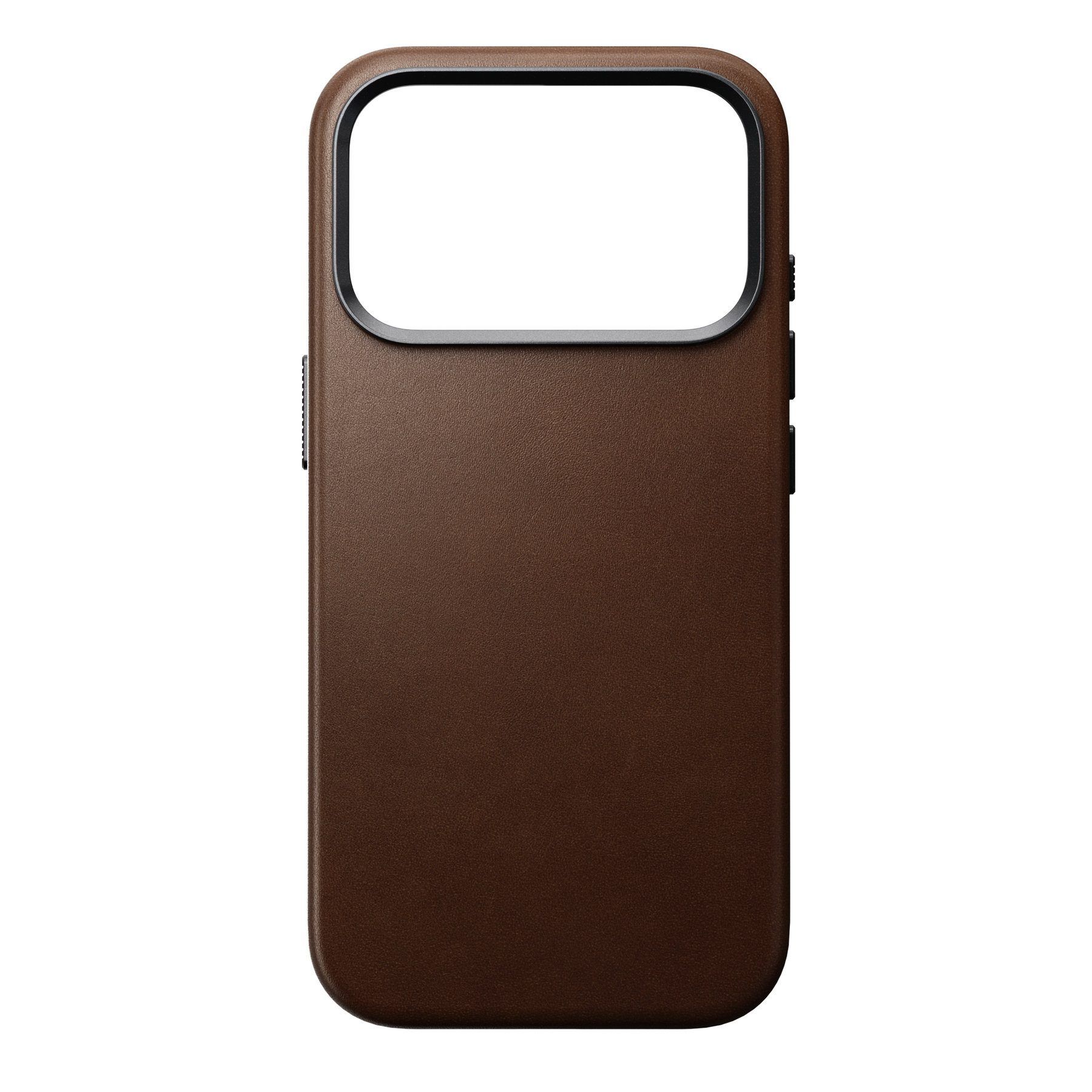 Nomad Traditional Leather Case (iPhone 17 Pro/18 Pro) - Mörkbrun