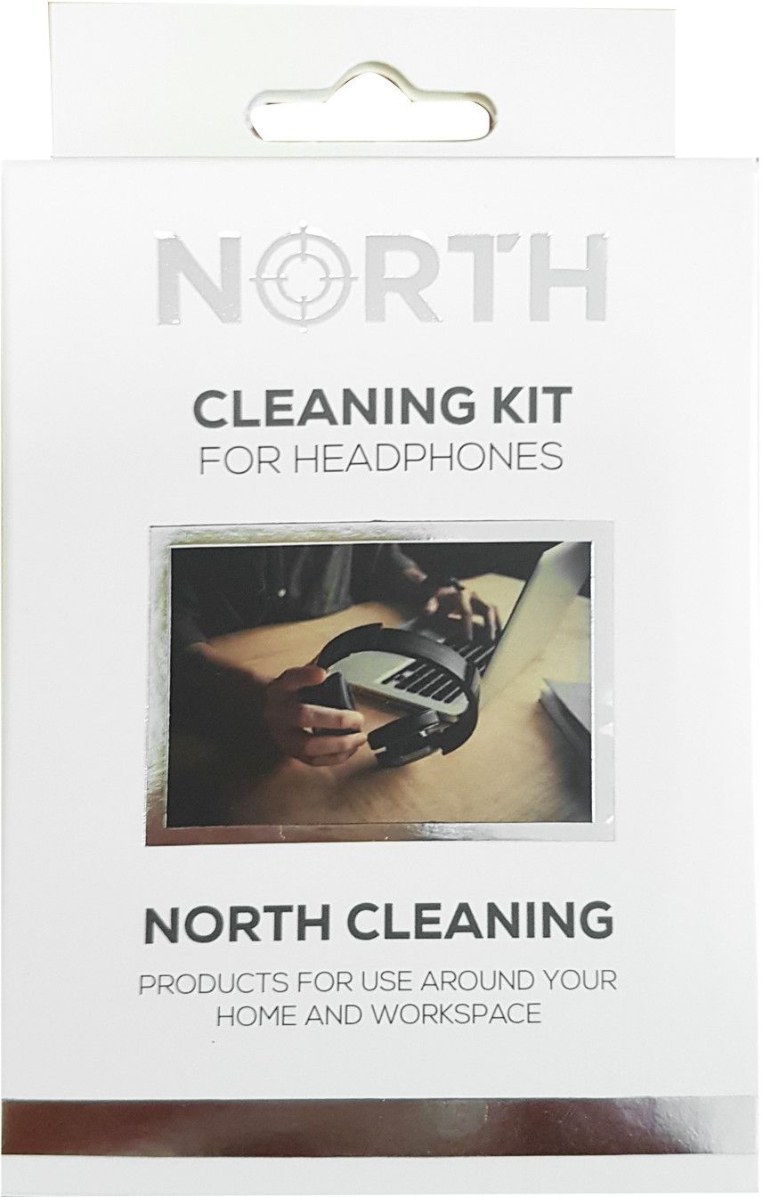 North rengjøringssett for hodetelefoner