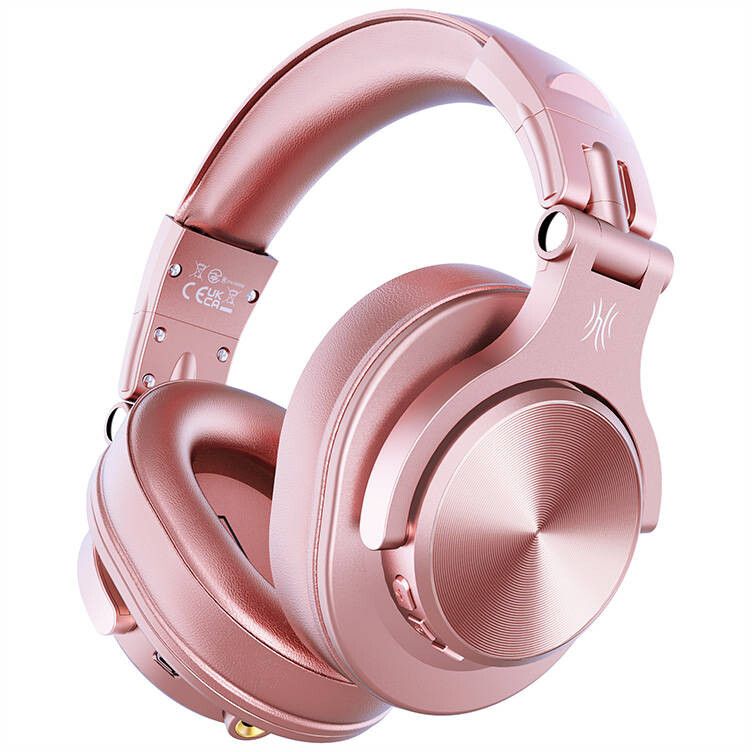 Oneodio Fusion A70 rosa hodetelefoner