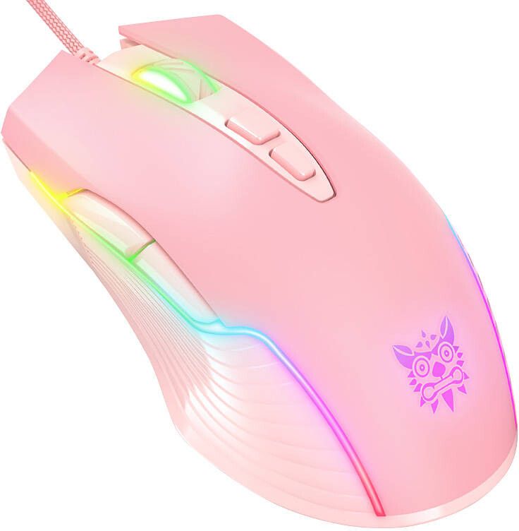 Onikuma CW905 Gaming Mouse - Rosa