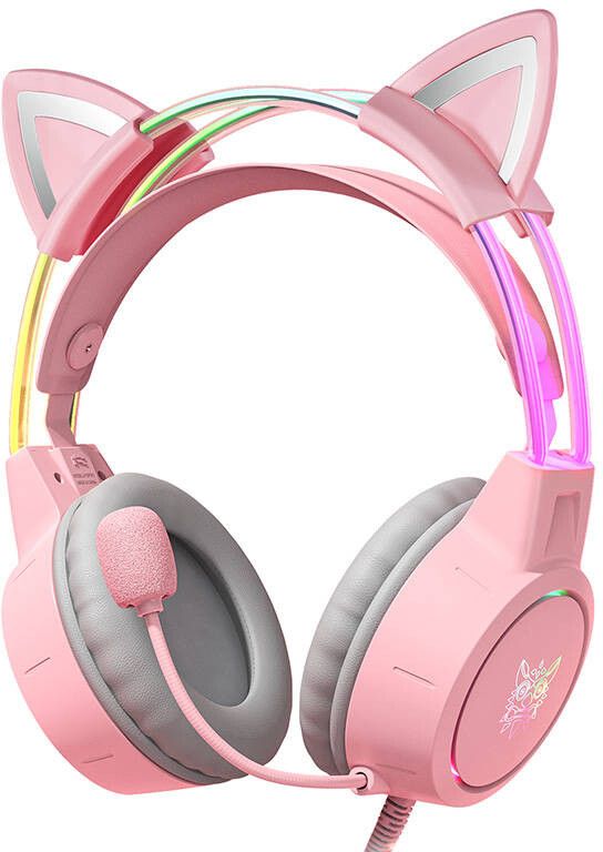 Onikuma X15Pro spillhodetelefoner - Katt
