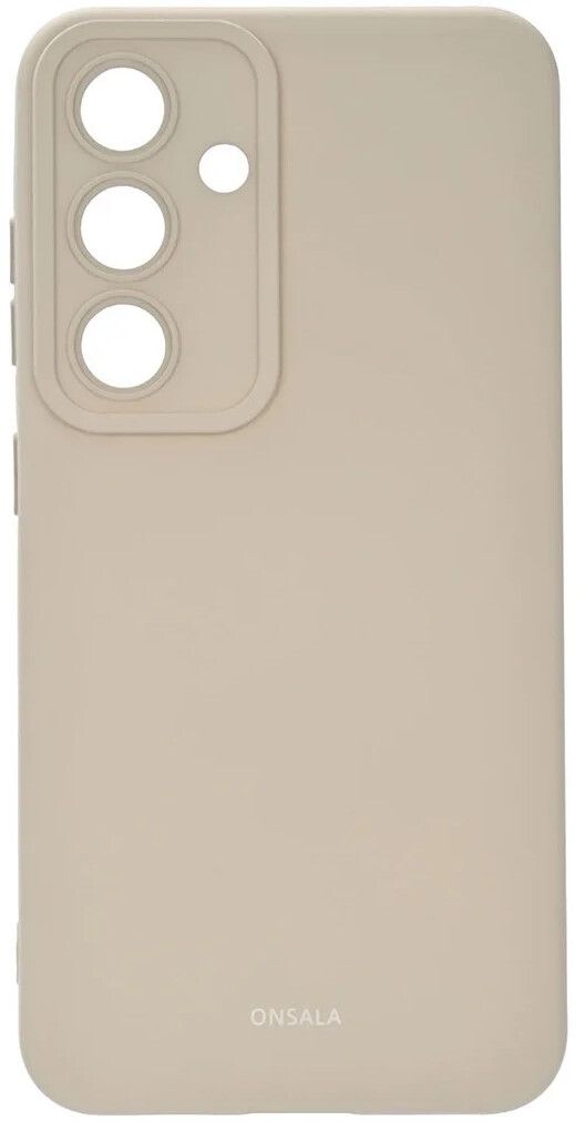 Onsala silikonetui (Galaxy S25) - Beige