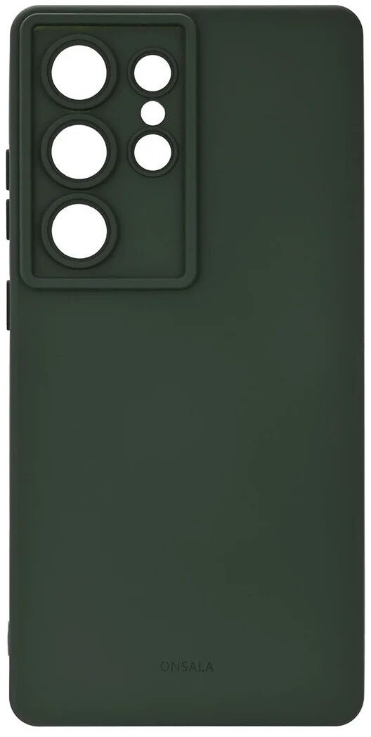 Onsala Samsung Galaxy S25 Ultra Deksel Silicone Touch Olivengrønn
