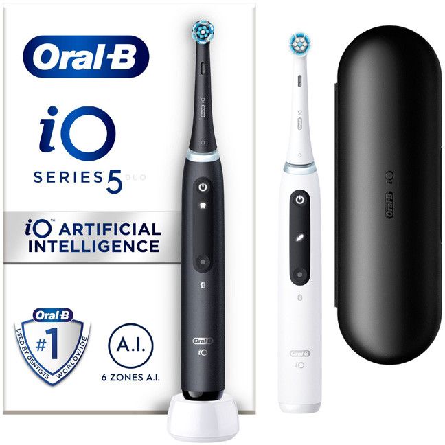 Oral-B iO5 Duo elektrisk tannbørste
