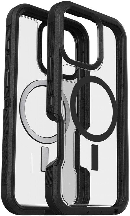 OtterBox Defender XT Clear med MagSafe (iPhone 16 Pro) - Svart