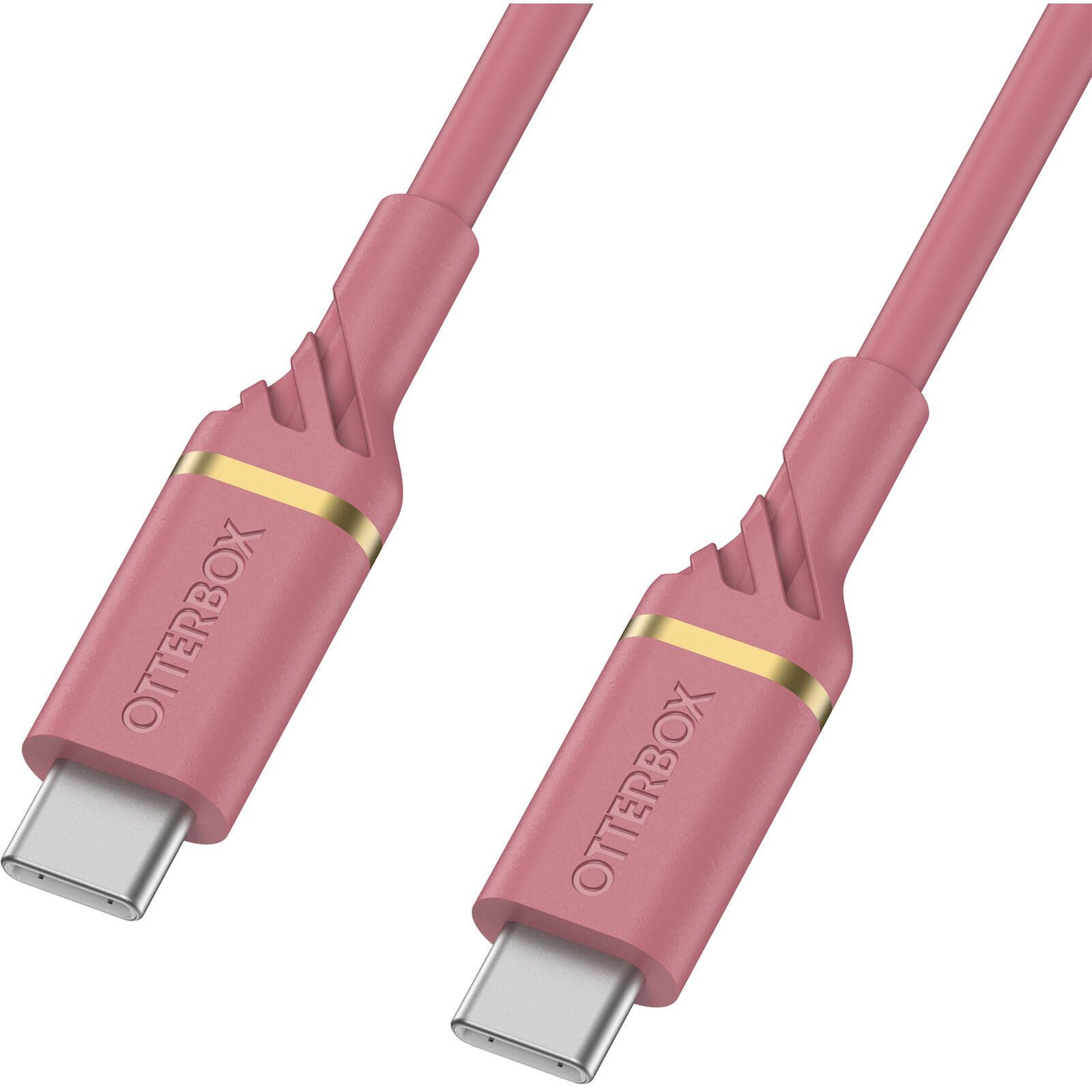 OtterBox Fast Charge USB-C til USB-C-kabel - 1 meter - Rosa