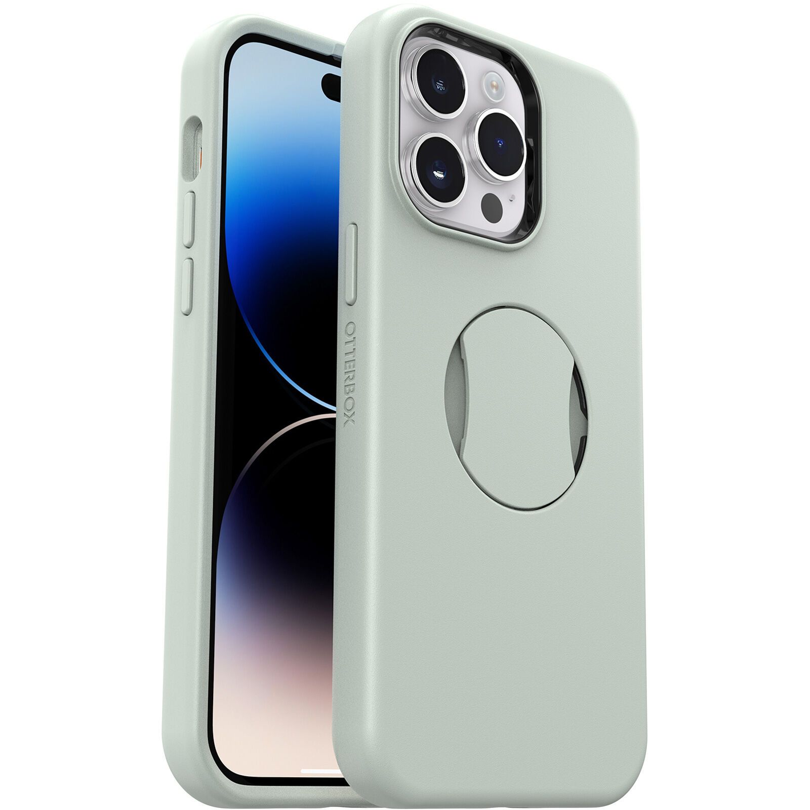 OtterBox OtterGrip Symmetry-deksel (iPhone 14 Pro Max) - Grønn