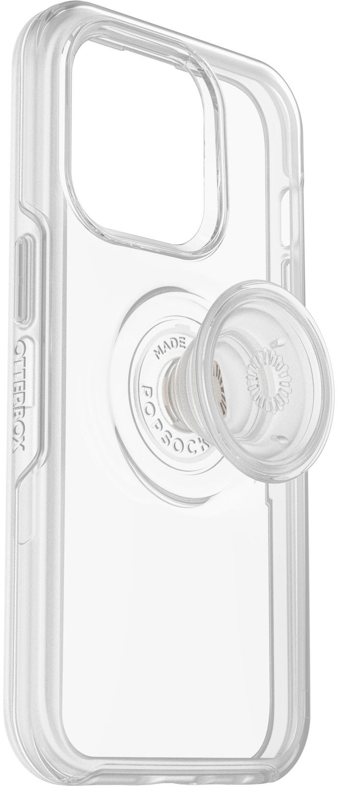 OtterBox + Pop Symmetry Clear (iPhone 14 Pro) - Gjennomsiktig
