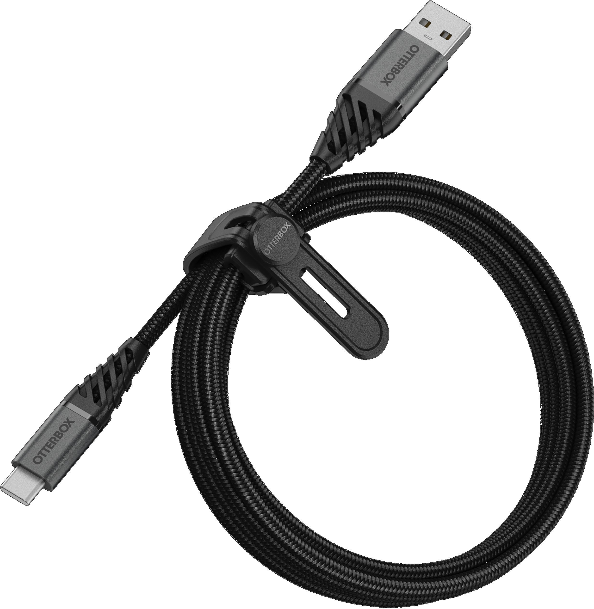 OtterBox Premium Cable USB A-C 2M - black