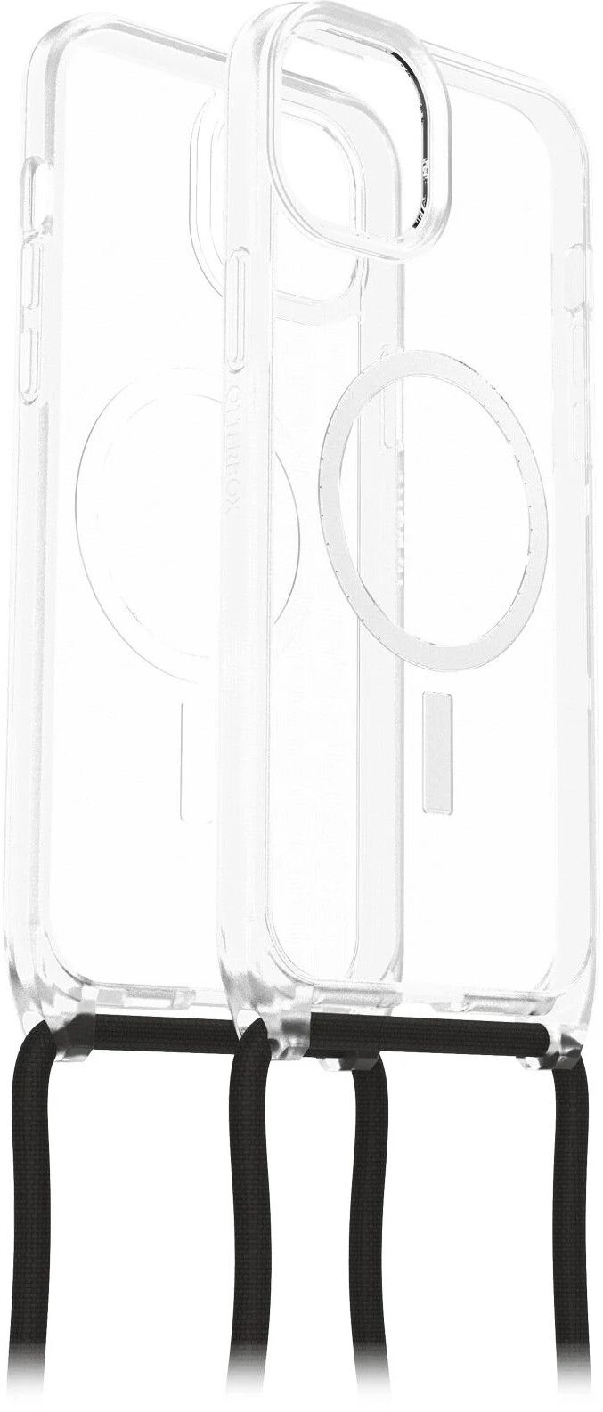 OtterBox React Halskjedeveske MagSafe (iPhone 15) - Gjennomsiktig