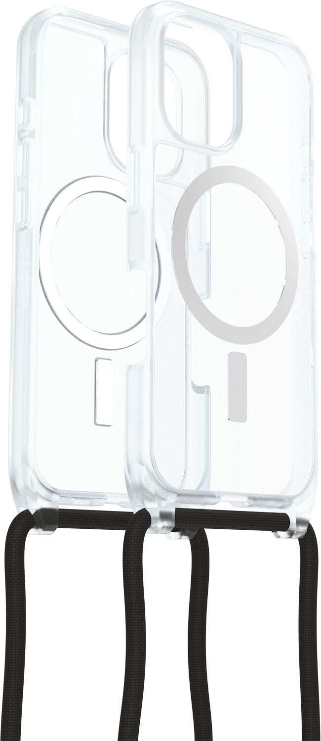 OtterBox React Halskjedeveske MagSafe (iPhone 16) - Gjennomsiktig