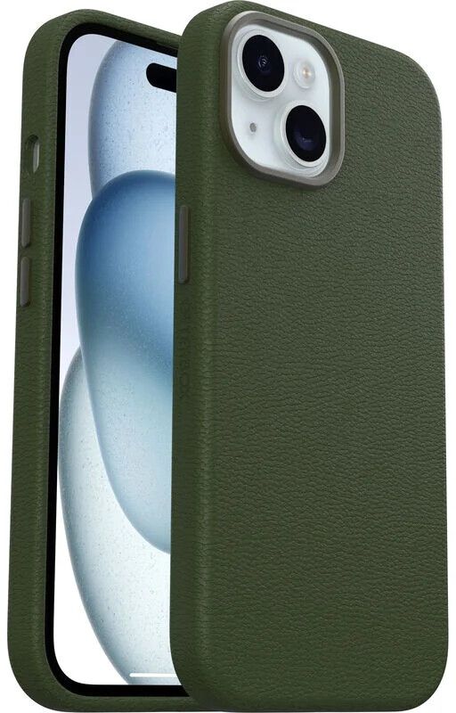 OtterBox Symmetry Cactus Leather Apple iPhone 15 Cactus Groove - green