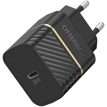 OtterBox USB-C Vegglader 20W - Svart