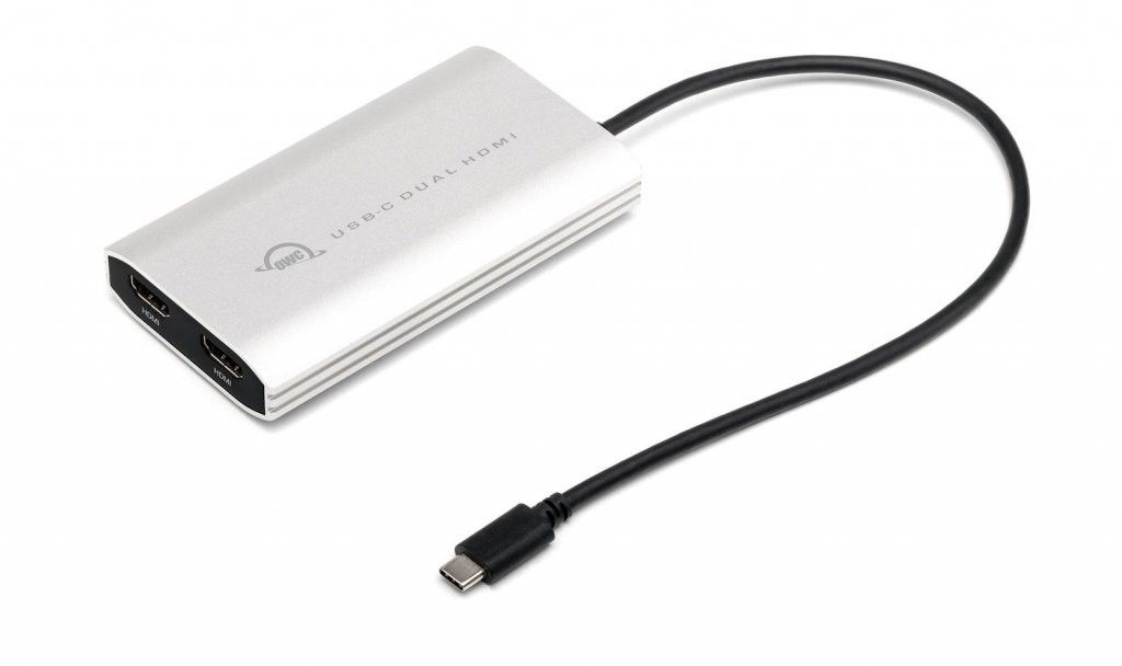 OWC USB-C til dobbel HDMI 4K-skjermadapter