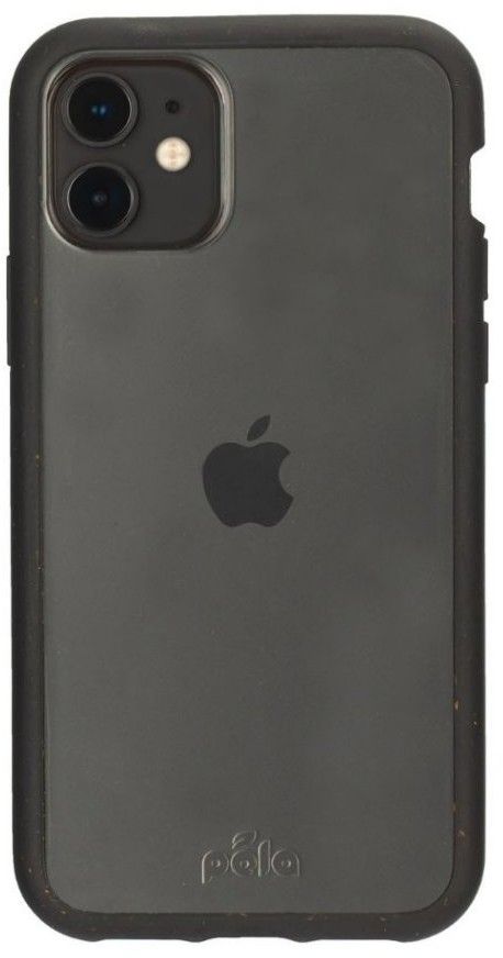 Pela Clear - Eco-Friendly iPhone 11 case - Black