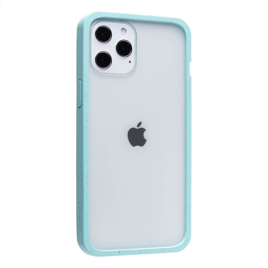 Pela Clear Eco-Friendly Case (iPhone 12 mini) - Turkis