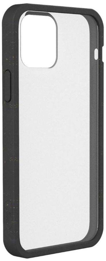 Pela Clear Eco-Friendly Case (iPhone 12 Pro Max) - Svart