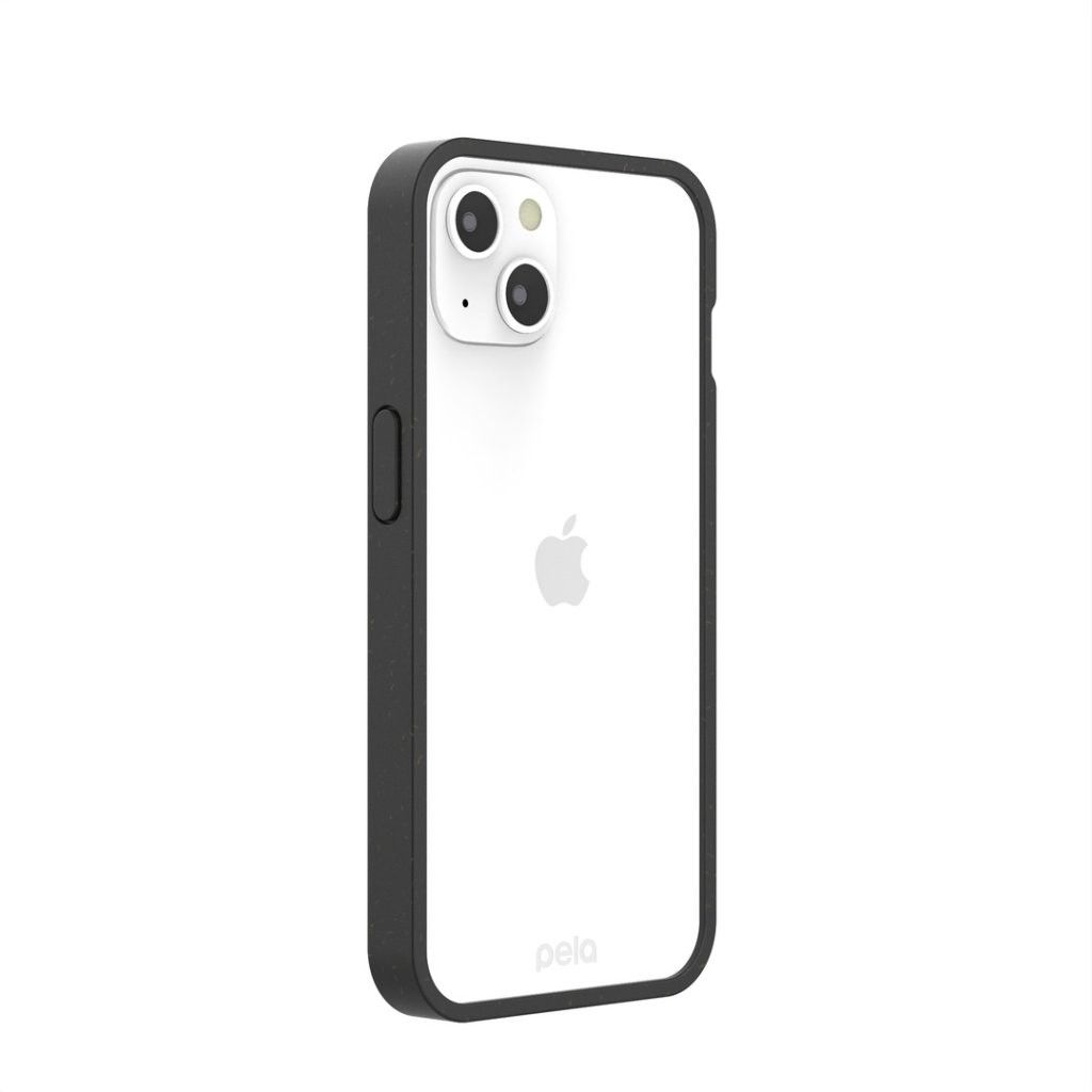 Pela Clear Eco-Friendly Case (iPhone 13) - Svart