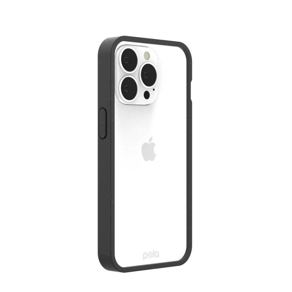 Pela Clear - iPhone 13 Pro case - Black