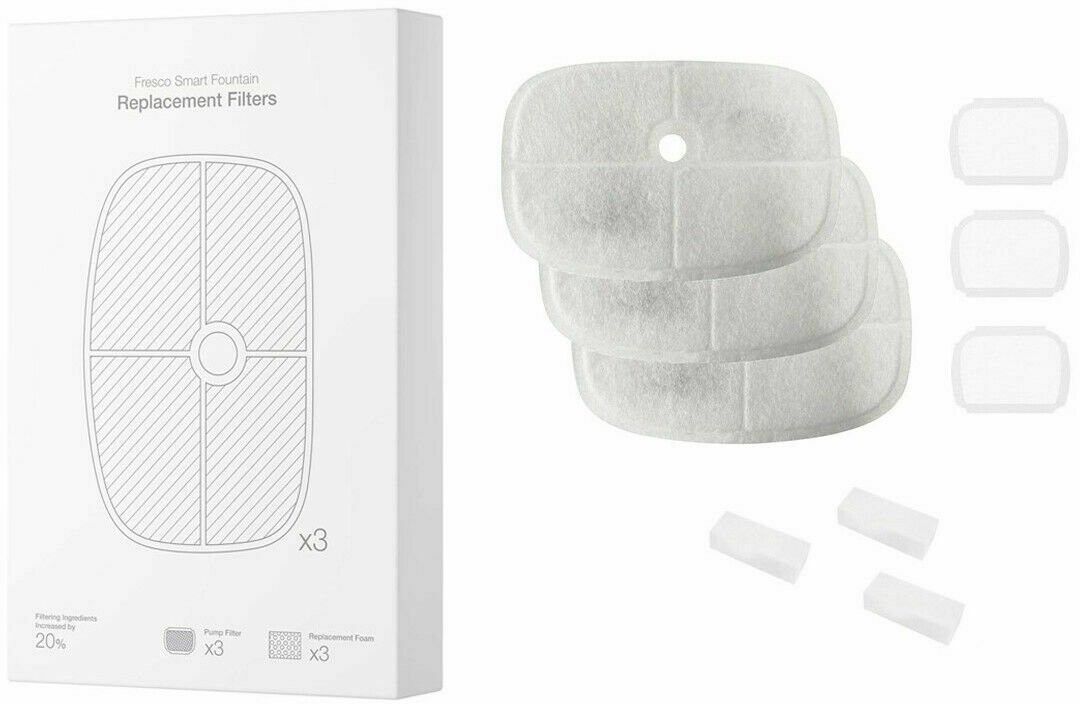 Petoneer Replacement Filters + Sponge +pump sticke (3 pcs)