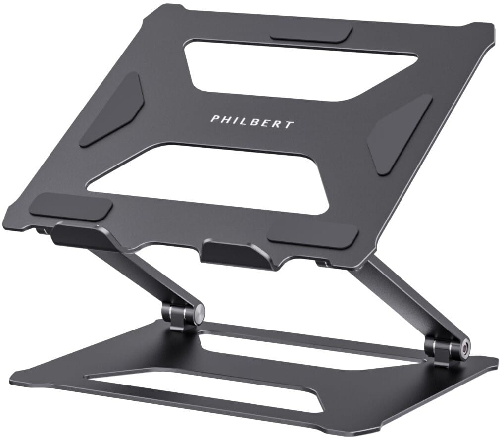 Philbert Laptop/Tablet Stand/Desk Universal w/key, SpaceGrey